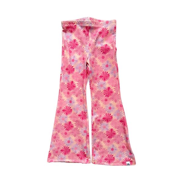 flared retro flowers