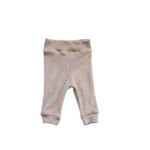 Newborn broekje - Beige Badstof