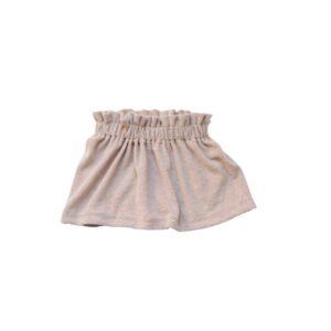 Paperbag rokje - Beige Badstof