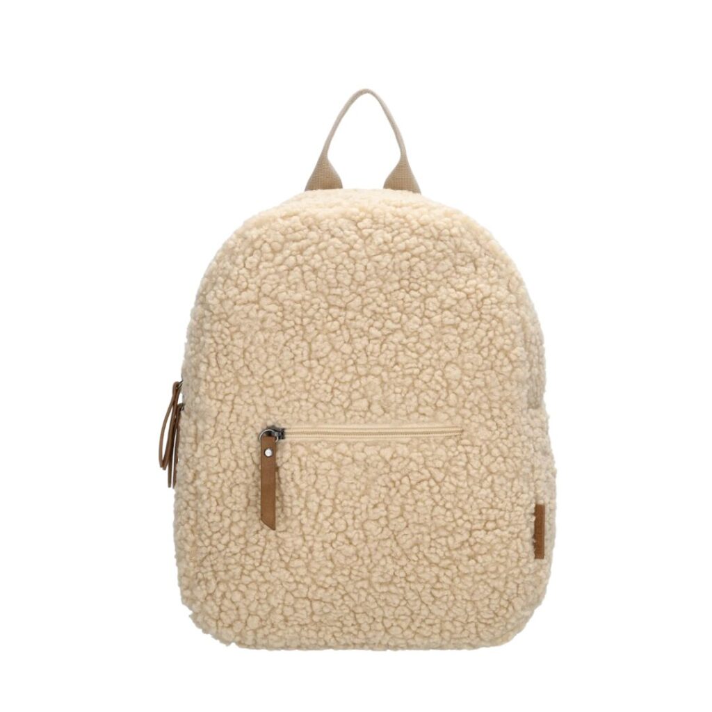 teddyrugzak beige