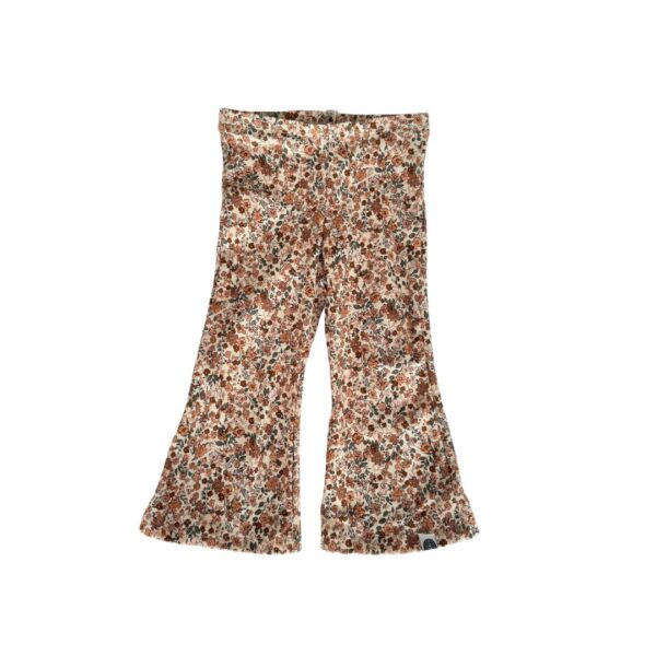 Flared broekje - Trendy Flowers